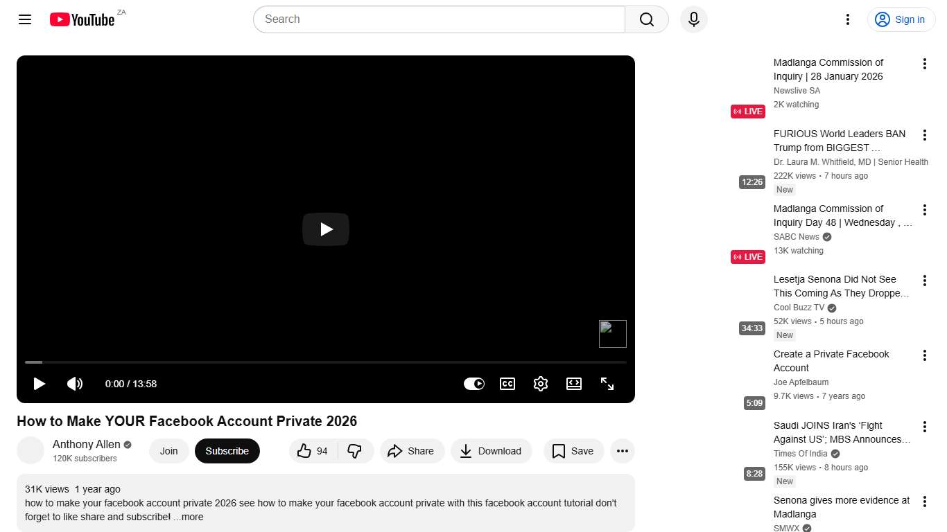 How to Make YOUR Facebook Account Private 2026 - YouTube